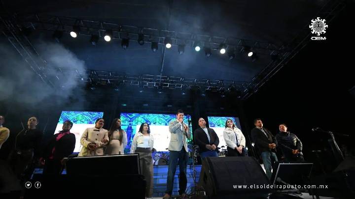 Celebra Cuéramaro 156 años de fundación con gran feria musical