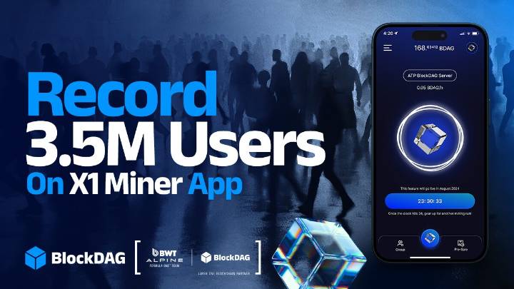 Crypto Tokenisation Heats: XRP Tests $3, TAO Targets $700, BlockDAG Dominates with 3.5M Miners