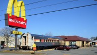 Fall River McDonald's train finally being restored in R.I.