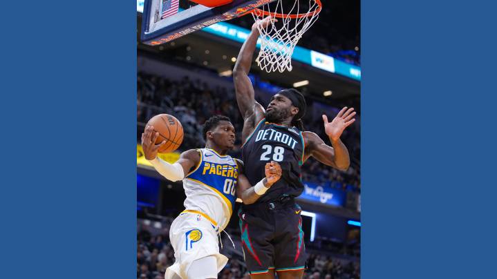 Pistons beat Pacers 122-117 to tie franchise record with 13th straight win