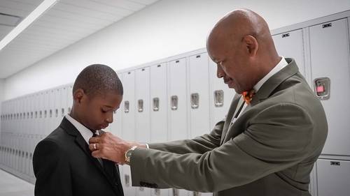 Students suit up to become 'Distinguished Young Gentlemen' in after