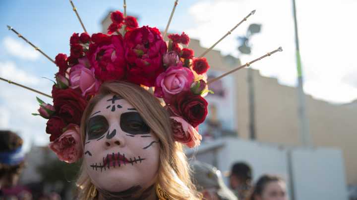 Photos: Sugar skull makeup at 18th annual Día de los Muertos Festival