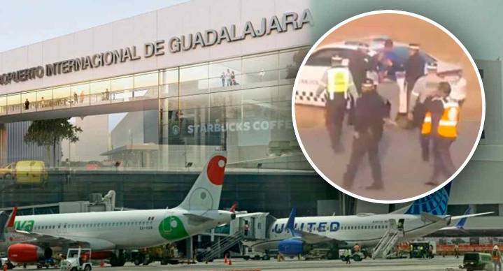 Intruso ingresa a pista en aeropuerto y provoca retrasos de vuelos en Guadalajara