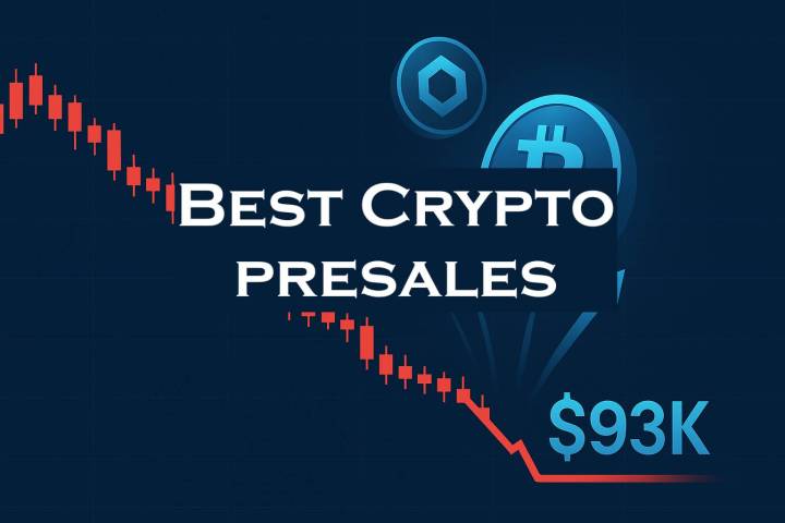 Best Crypto Presales to Watch as Bitcoin Crashes to $93K Amidst Bearish Market