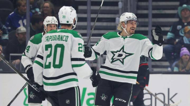 Kolyachonok breaks late tie with 1st goal of season, Stars beat Kraken 3