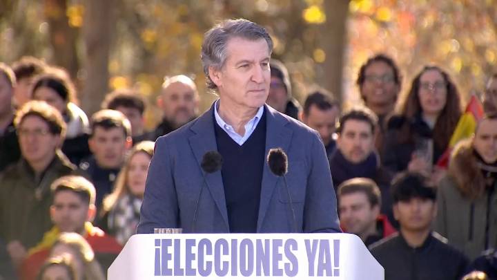 Feijóo asegura que "el sanchismo está en la cárcel" y avisa: "Pronto será Sánchez, lo sabe toda España"