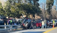 Rollover Crash In Front of Firehouse Injures Multiple In Garrison