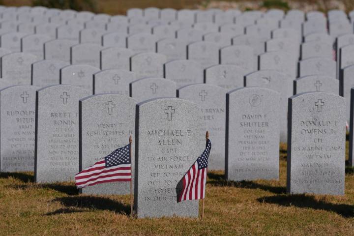The government shutdown prompts the cancellation of some Veterans Day events