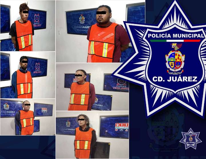 Capturab a seis prófugos con órdenes de aprehensión