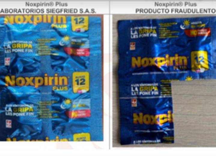Tenga cuidado: Invima alertó circulación de un lote falsificado de Noxpirin; así lo puede identificar