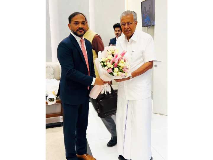 Kerala CM arrives in Kuwait for 2