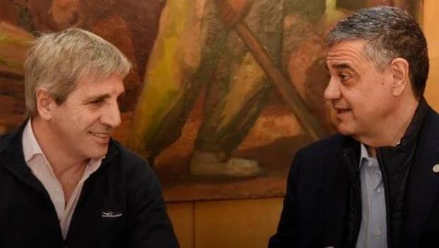 Sin Santilli, Luis Caputo recibe a Jorge Macri para destrabar la deuda por la coparticipación
