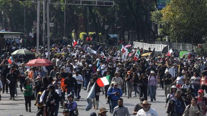 Bloqueo en Periférico Sur y otros puntos, marcha de estudiantes y movilizaciones este 21 de noviembre del 2025