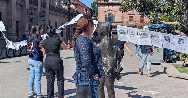 Tendedero de víctimas exige justicia y denuncia impunidad en SLP