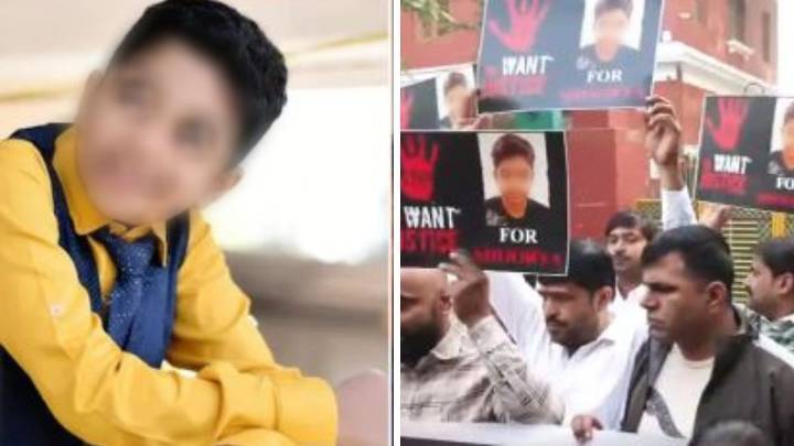 Delhi Class 10 student suicide: CCTV footage shows boy being humiliated by teacher in front of students