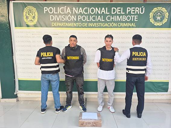 Caen dos colombianos con éxtasis y ketamina en agencia de encomiendas