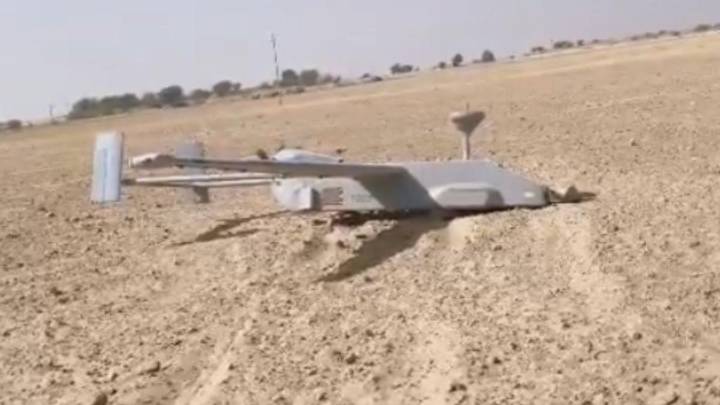 IAF UAV makes emergency landing in Jaisalmer farmland after engine malfunction