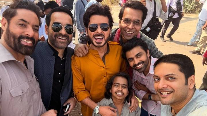 Ali Fazal Drops Fun Photo With Pankaj Tripathi From Mirzapur: ‘Humaara Zara Beyt Keejiyega’