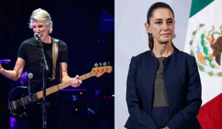 Roger Waters respalda a Claudia Sheinbaum por otorgar asilo político a Betssy Chávez