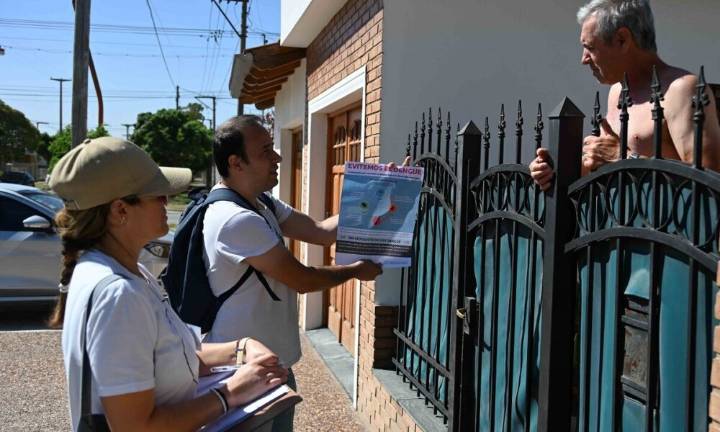 Tareas de prevención de dengue en General Cerri
