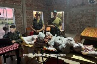 Imágenes: Decomisan de un comedor casi 200 kilos de carne robada (Imágenes)