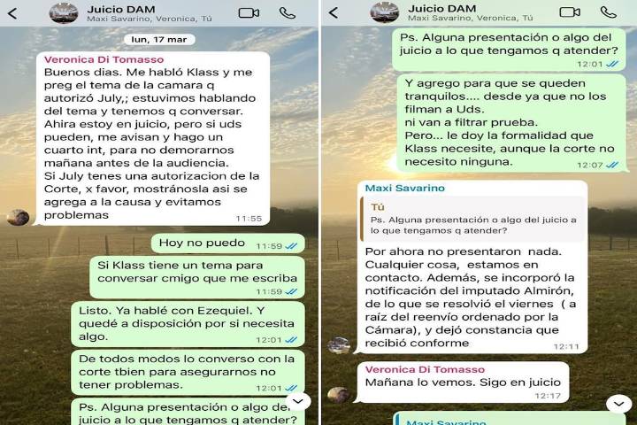 Los chats entre la jueza Makintach y sus colegas del malogrado juicio  por la muerte de Maradona