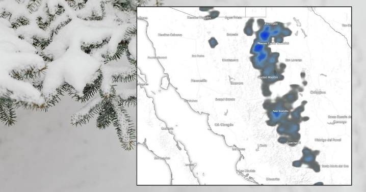 Frente frío 17 podría dejar la primera nevada en municipios del Oriente de Sonora el próximo 5 de diciembre