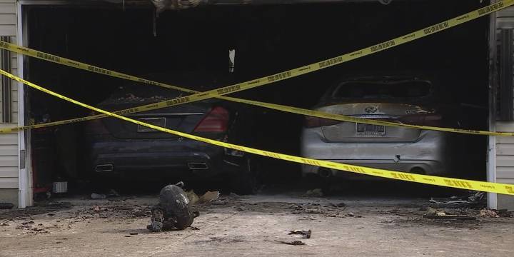 La Vergne family escapes home after lithium battery explosion sparks garage fire