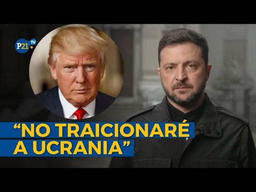 Volodimir Zelenski rechaza plan de Donald Trump: “No traicionaré a mi país”