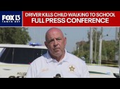 Florida driver hits, kills child walking to school with mother