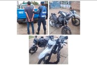 Robo de motos y persecución policial: uno de los detenidos tiene frondoso prontuario