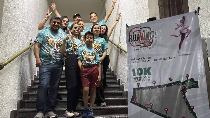 Carrera atlética El Sol de San Luis, una lid para correr entre amigos