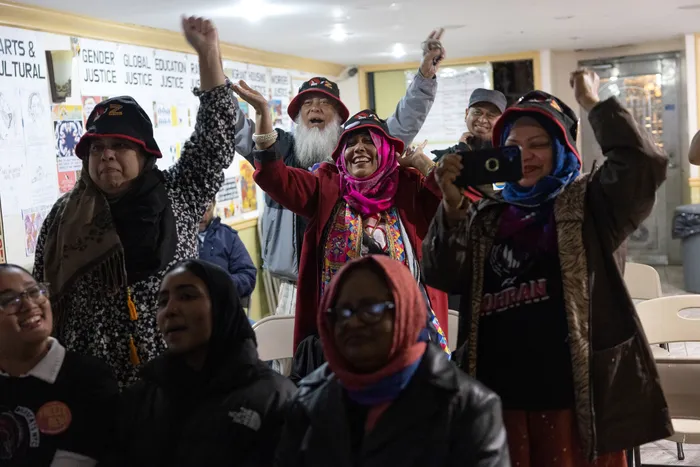 How Mamdani’s win for NYC mayor was received, from a basement to a ballroom