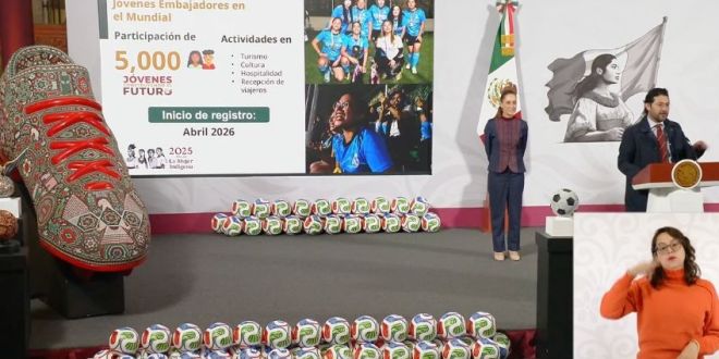 Beneficiarios de Jóvenes Construyendo el Futuro participarán en organización del Mundial