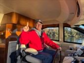 OU fan sails to Knoxville to cheer on Sooners