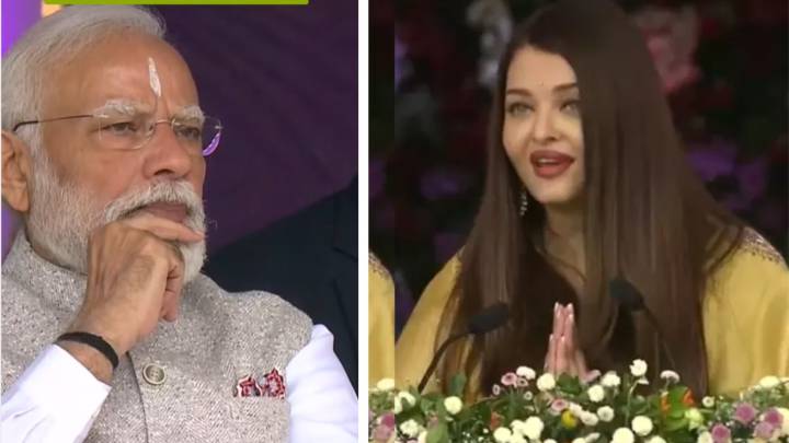 Aishwarya Rai’s Statement on ‘One Caste, One Religion, One God’ Surprises PM Modi at Sathya Sai Baba Centenary Event