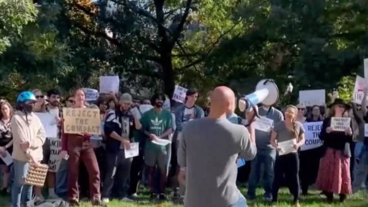 Vanderbilt demonstrators push back on Trump academic compact