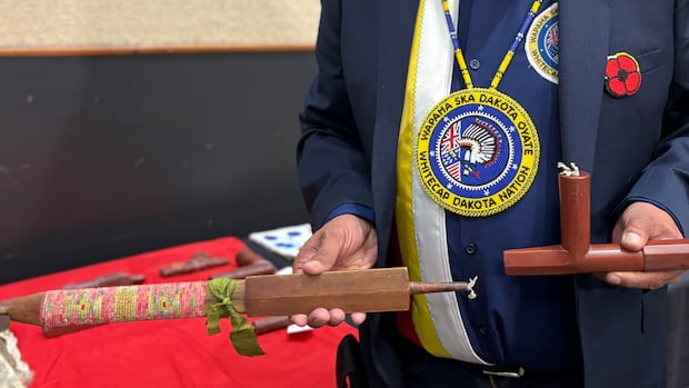 A sacred pipe returns to Whitecap Dakota First Nation after 135 years