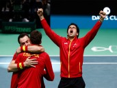 Davis Cup: Spain secures spot in final against Italy