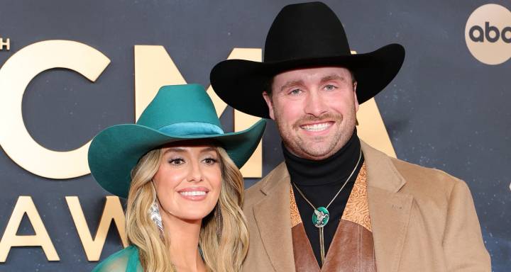 Host Lainey Wilson Couples Up With Fiancé Devlin Hodges at CMA Awards 2025 | 2025 CMA Awards, CMA Awards, Devlin Hodges, Lainey Wilson 