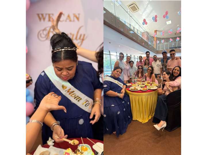 Inside Bharti Singh's surprise baby shower bash