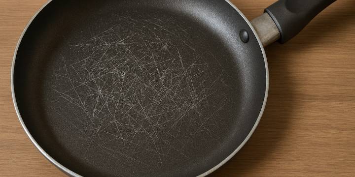 Usa esta poderosa mezcla para lavar los sartenes sin rayarlos ni dañar su antiadherente