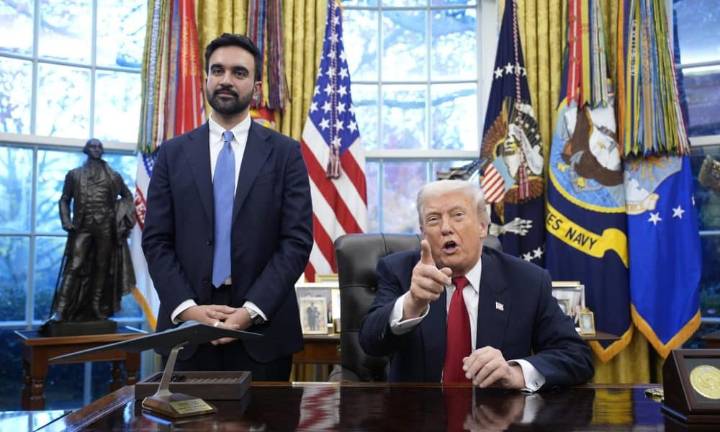 Trump y Mamdani entierran el hacha de guerra y aseguran que trabajarán juntos