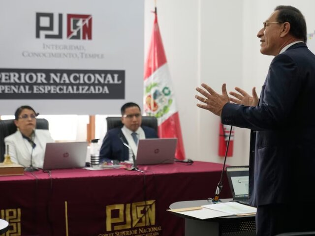 PJ ordena segundo juicio contra Martín Vizcarra por caso Lomas de Ilo y Hospital de Moquegua