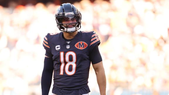 Caleb Williams throws for 3 TDs as Bears beat Steelers 31-28 with nemesis Aaron Rodgers sidelined