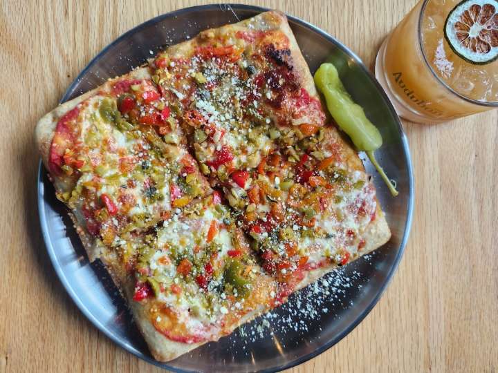 Like pizza? The Neighbors' version is just that. And it's perfect.