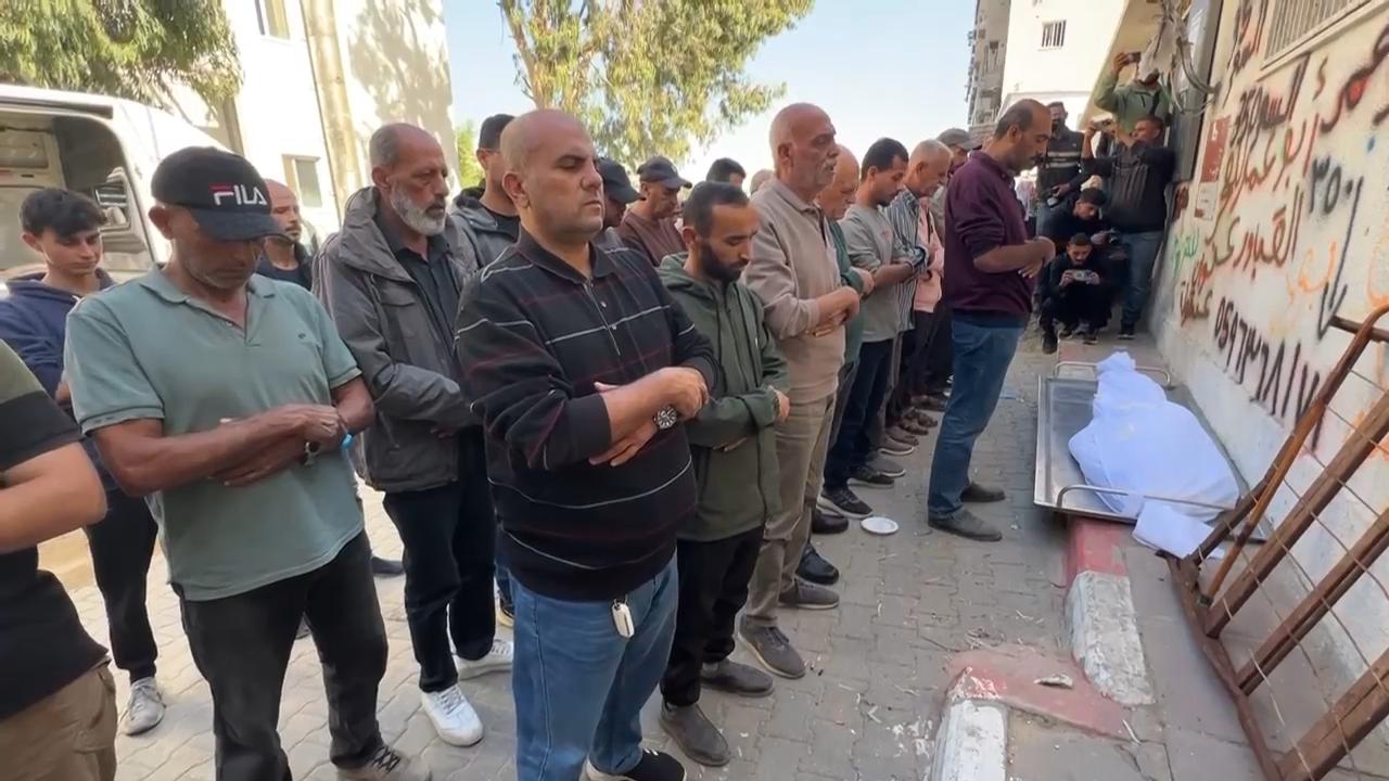 Funerals held in Gaza after Israeli strikes kill 24 in latest test of fragile ceasefire