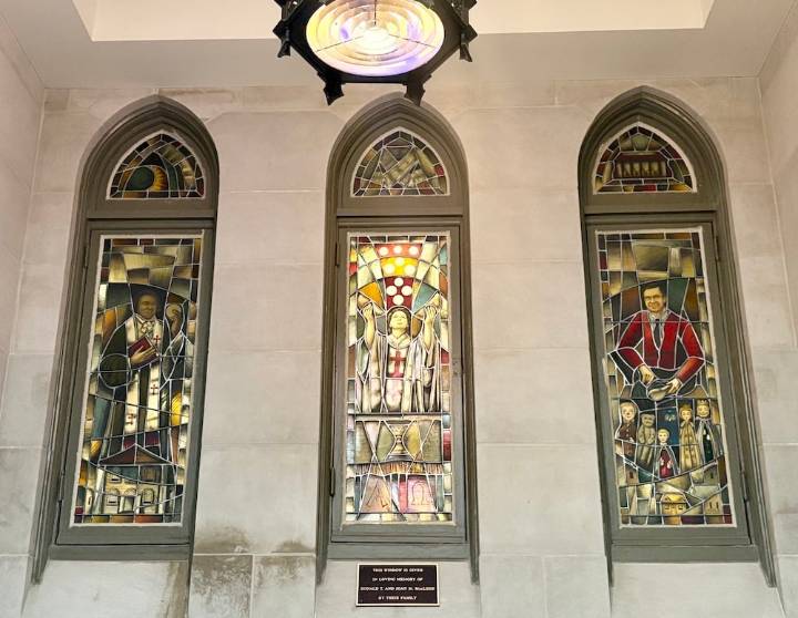 Why is Mister Rogers In The Stained-Glass Windows Of A Shadyside Church?