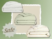 The Classic Percale Duvet Cover from Brooklinen is 49% off during last call