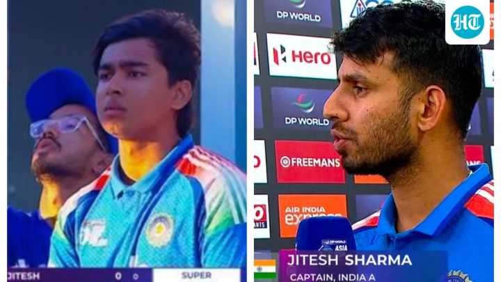 Jitesh Sharma takes full blame for not allowing Suryavanshi to bat in Super Over
